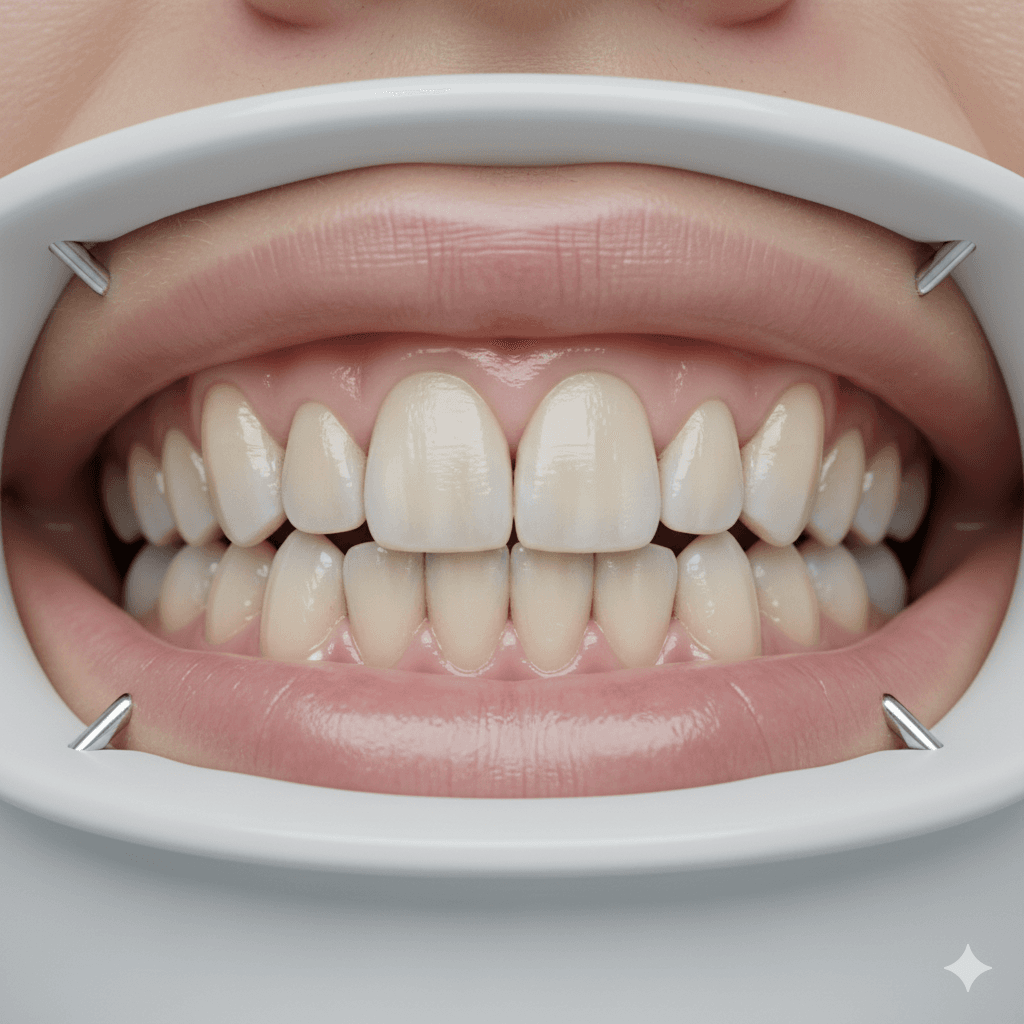 Before - Teeth Whitening Transformation